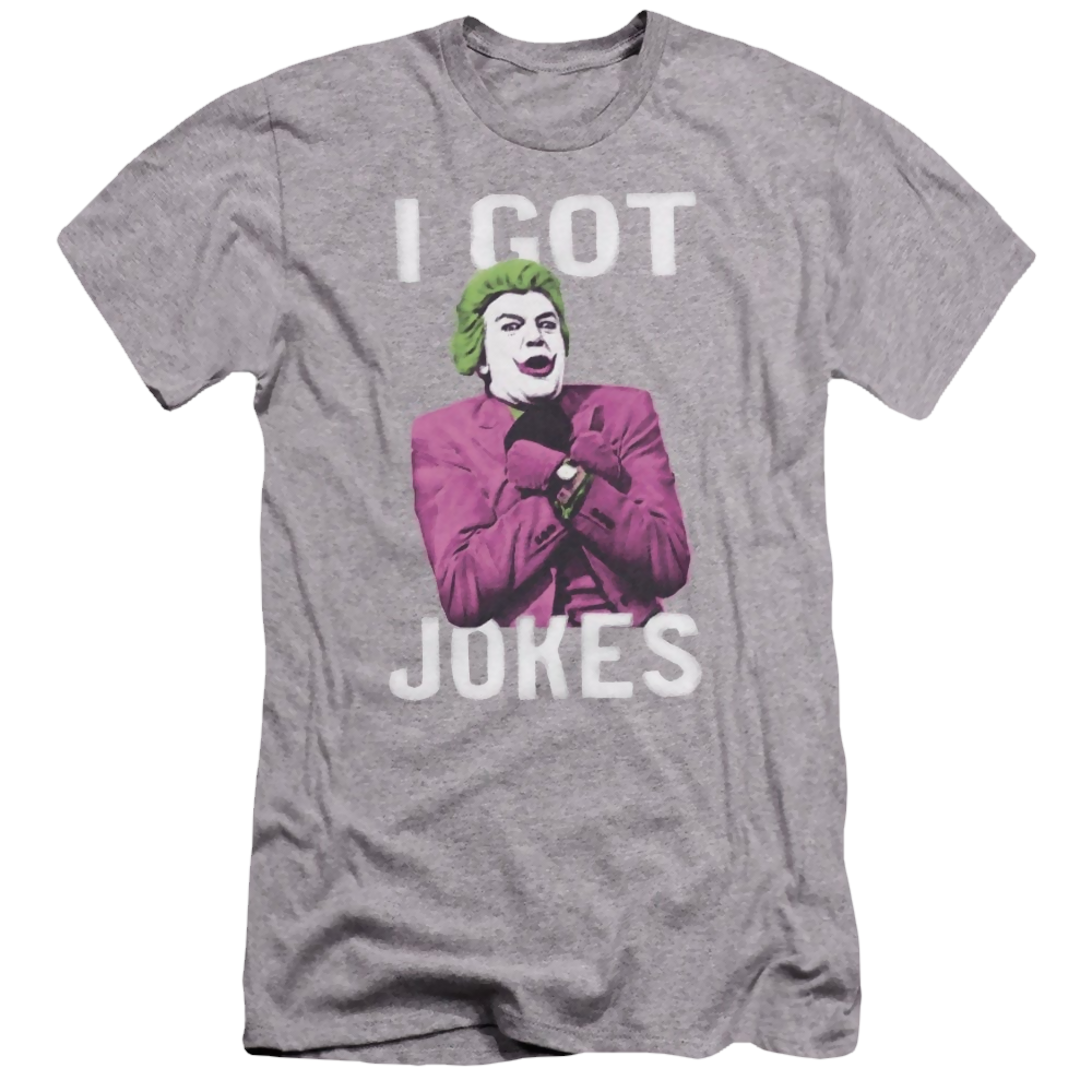 Batman Classic TV Series Got Jokes - Men's Premium Slim Fit T-Shirt Men's Premium Slim Fit T-Shirt Batman   