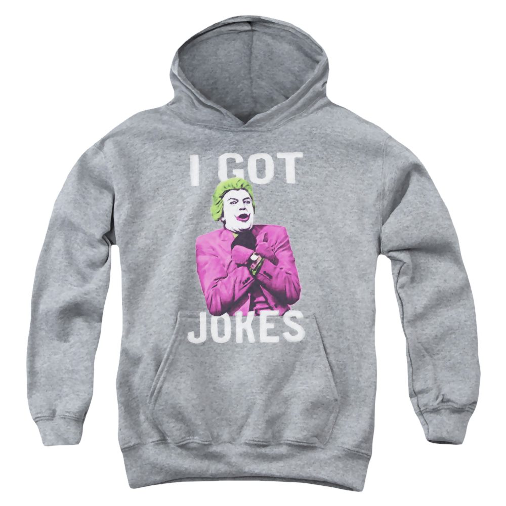 Batman Classic TV Series Got Jokes - Youth Hoodie Youth Hoodie (Ages 8-12) Batman   