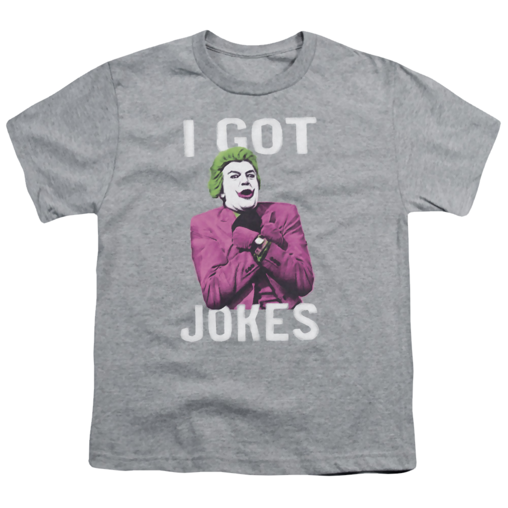 Batman Classic TV Series Got Jokes - Youth T-Shirt Youth T-Shirt (Ages 8-12) Batman   