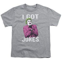 Batman Classic TV Series Got Jokes - Youth T-Shirt Youth T-Shirt (Ages 8-12) Batman   