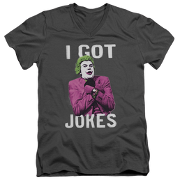 Batman - Classic TV Series Got Jokes - Men's V-Neck T-Shirt Men's V-Neck T-Shirt Batman   