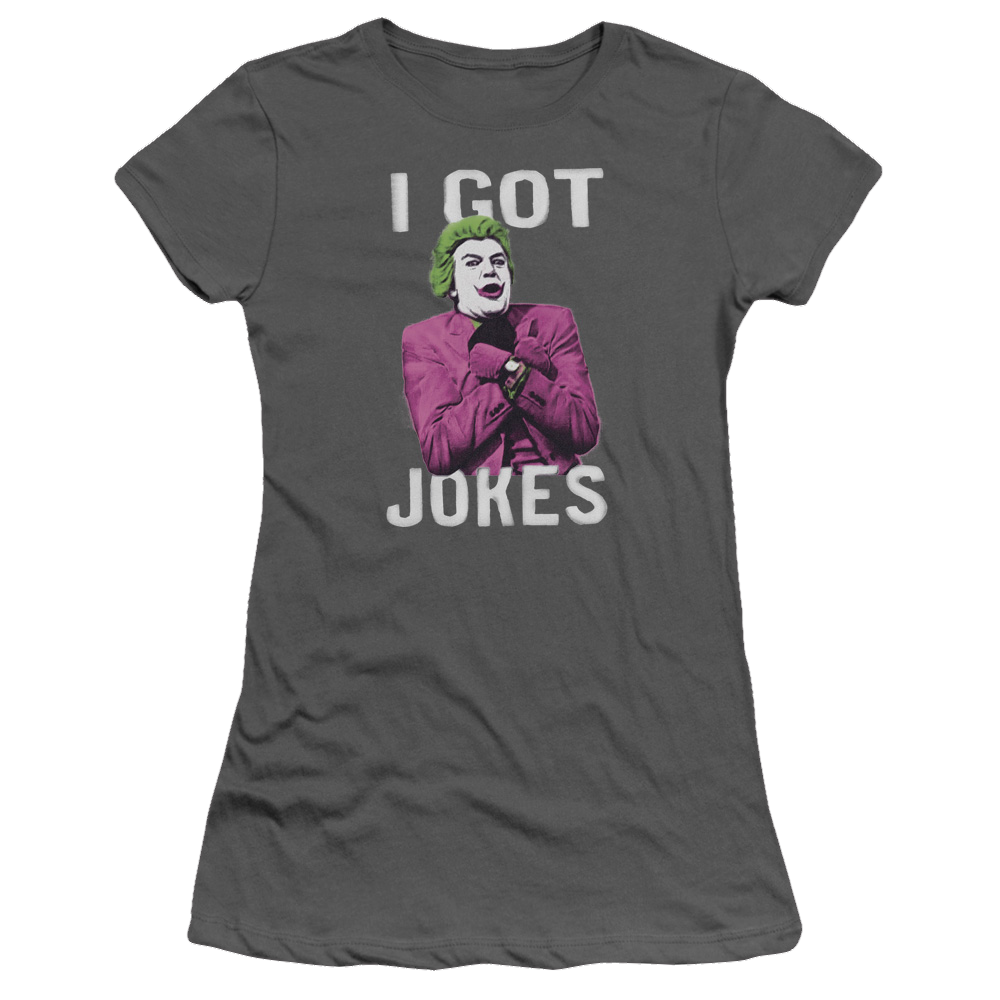 Batman - Classic TV Series Got Jokes - Juniors T-Shirt Juniors T-Shirt Batman   