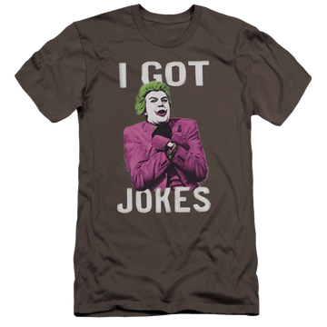 Batman - Classic TV Series Got Jokes - Men's Premium Slim Fit T-Shirt Men's Premium Slim Fit T-Shirt Batman   