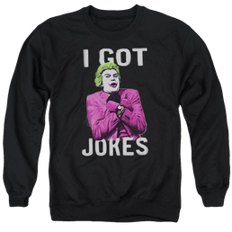 Batman Classic TV Series Got Jokes - Men's Crewneck Sweatshirt Men's Crewneck Sweatshirt Batman   
