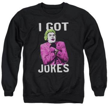 Batman Classic TV Series Got Jokes - Men's Crewneck Sweatshirt Men's Crewneck Sweatshirt Batman   