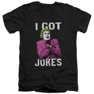 Batman - Classic TV Series Got Jokes - Men's V-Neck T-Shirt Men's V-Neck T-Shirt Batman   