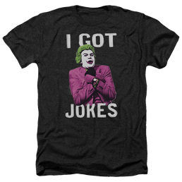 Batman - Classic TV Series Got Jokes - Men's Heather T-Shirt Men's Heather T-Shirt Batman   