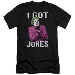 Batman Classic TV Series Got Jokes - Men's Premium Slim Fit T-Shirt Men's Premium Slim Fit T-Shirt Batman   