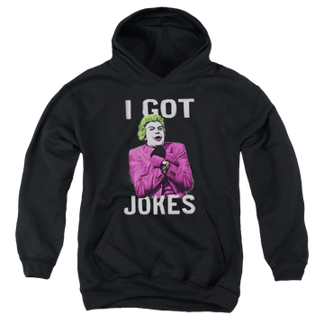 Batman Classic TV Series Got Jokes - Youth Hoodie Youth Hoodie (Ages 8-12) Batman   