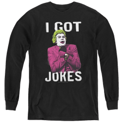 Batman Classic Tv Series Got Jokes - Youth Long Sleeve T-Shirt Youth Long Sleeve T-Shirt Batman   