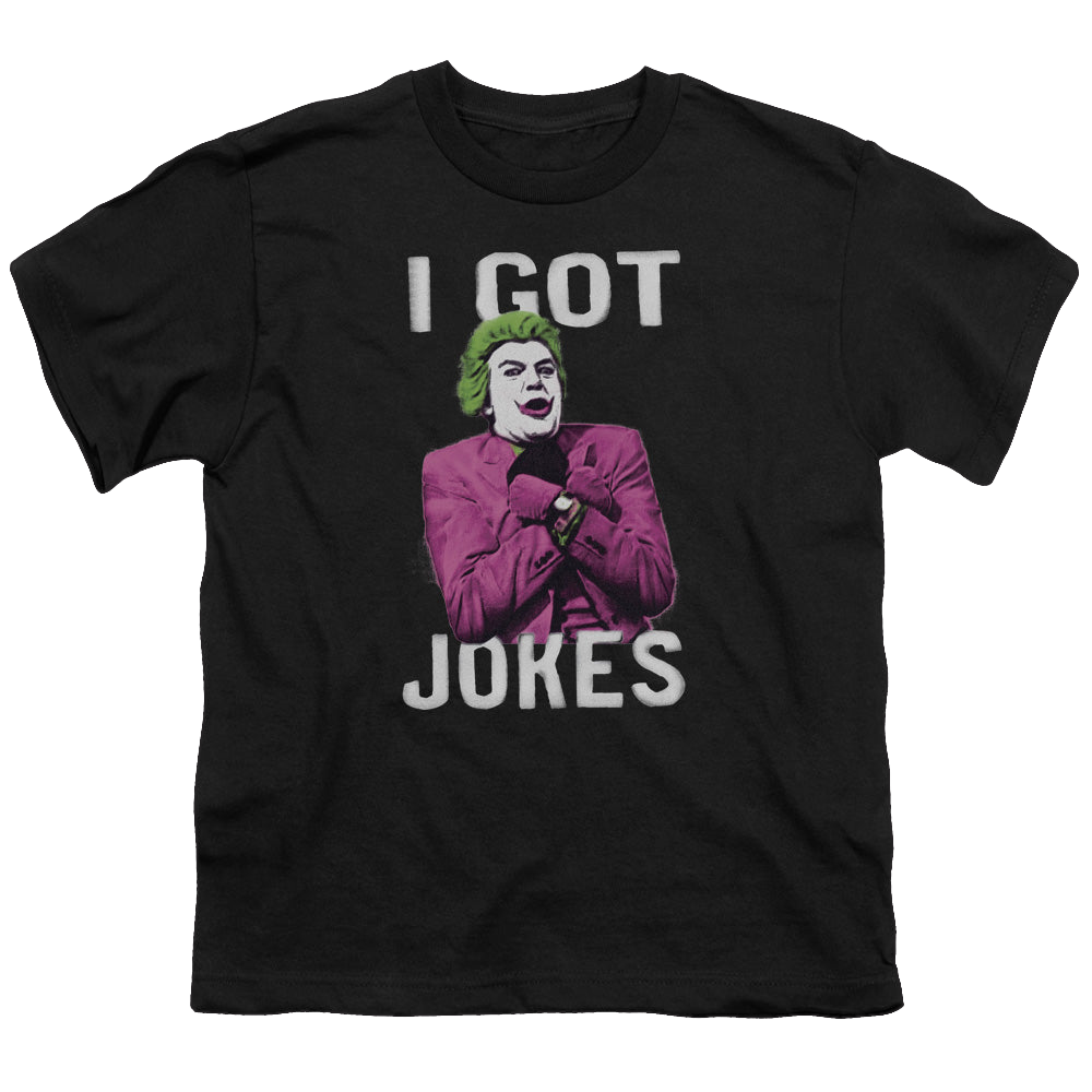 Batman Classic TV Series Got Jokes - Youth T-Shirt Youth T-Shirt (Ages 8-12) Batman   