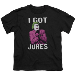 Batman Classic TV Series Got Jokes - Youth T-Shirt Youth T-Shirt (Ages 8-12) Batman   
