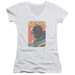 Batman - Classic TV Series Vintman - Juniors V-Neck T-Shirt Juniors V-Neck T-Shirt Batman   