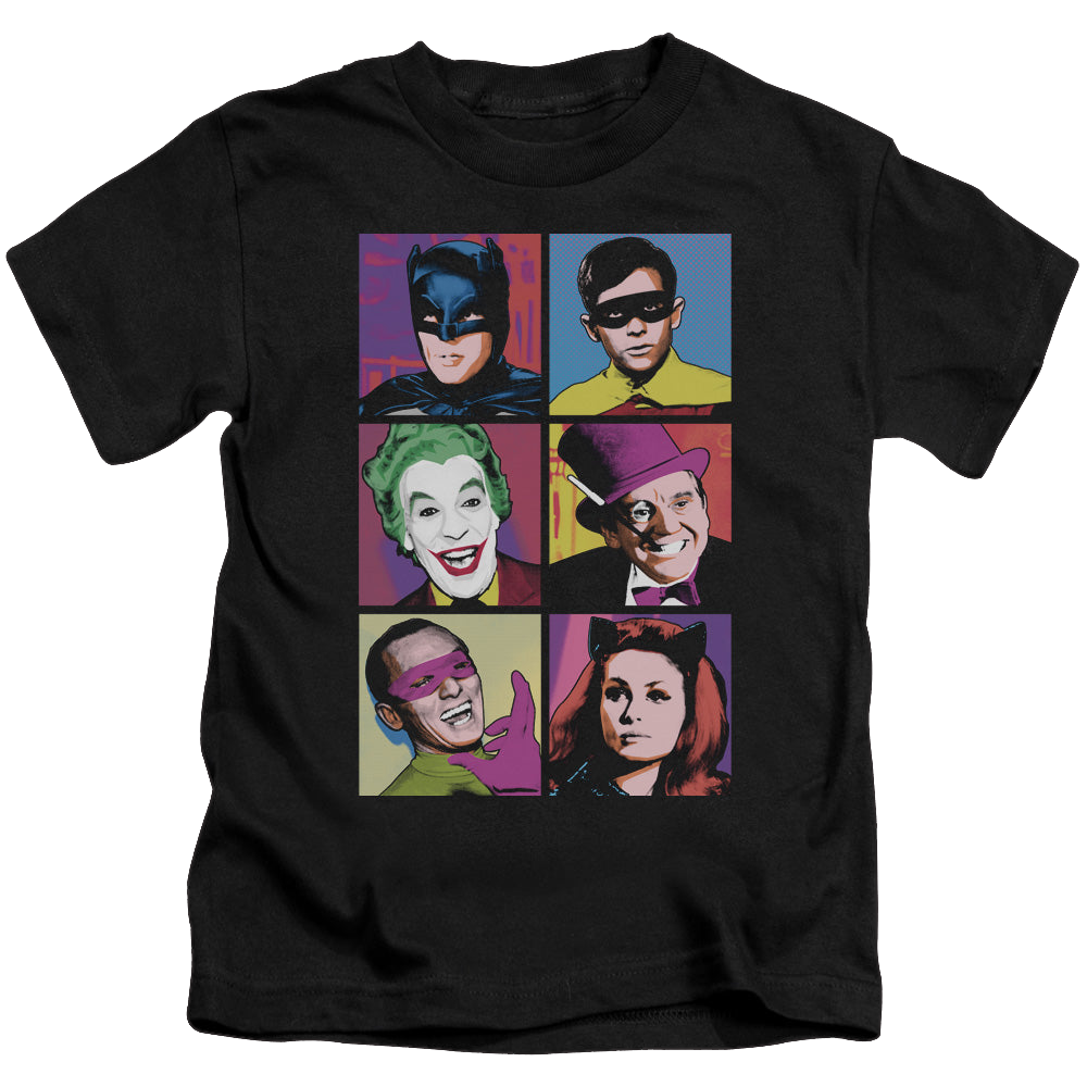 Batman Classic TV Series Pop Cast - Kid's T-Shirt Kid's T-Shirt (Ages 4-7) Batman   