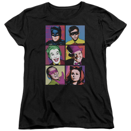 Batman - Classic TV Series Pop Cast - Women's T-Shirt Women's T-Shirt Batman   