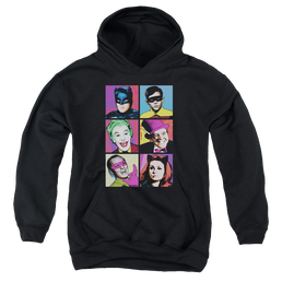 Batman Classic TV Series Pop Cast - Youth Hoodie Youth Hoodie (Ages 8-12) Batman   