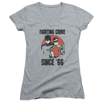 Batman - Classic TV Series Since 66 - Juniors V-Neck T-Shirt Juniors V-Neck T-Shirt Batman   