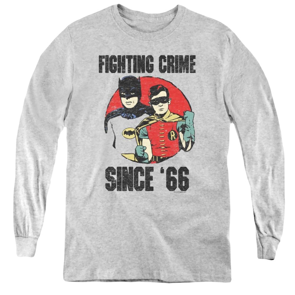 Batman Classic Tv Series Since 66 - Youth Long Sleeve T-Shirt Youth Long Sleeve T-Shirt Batman   