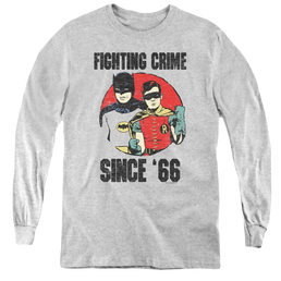 Batman Classic Tv Series Since 66 - Youth Long Sleeve T-Shirt Youth Long Sleeve T-Shirt Batman   
