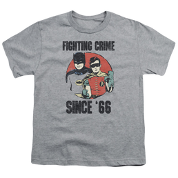 Batman Classic TV Series Since 66 - Youth T-Shirt Youth T-Shirt (Ages 8-12) Batman   