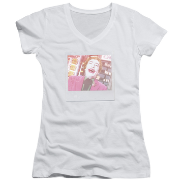 Batman - Classic TV Series Captured - Juniors V-Neck T-Shirt Juniors V-Neck T-Shirt Batman   