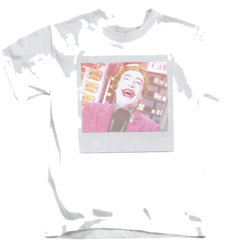 White kid's t-shirt for ages 4 to 7 with Batman Classic TV Series Captured graphic