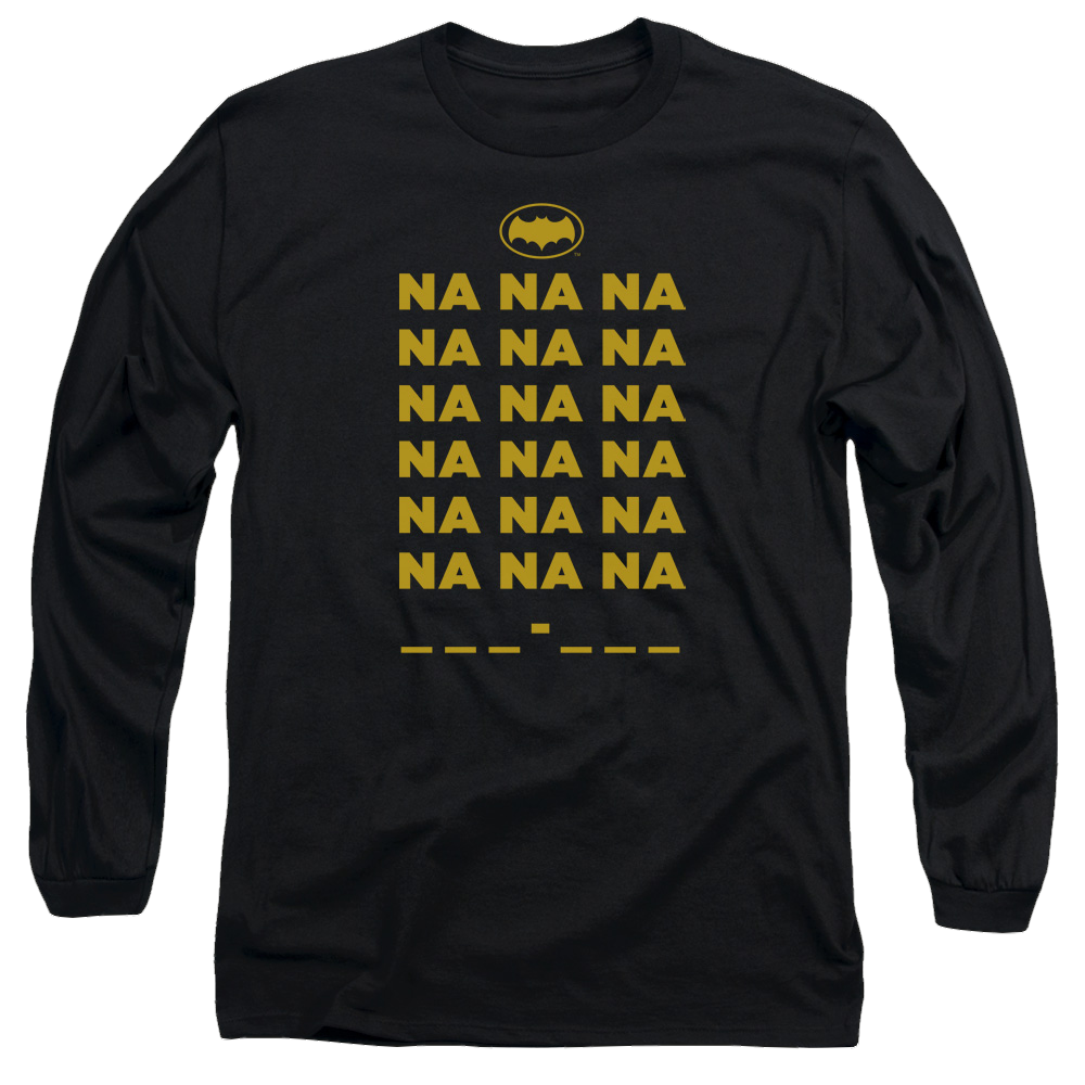 Batman - Classic TV Series Na Na Na - Men's Long Sleeve T-Shirt Men's Long Sleeve T-Shirt Batman   