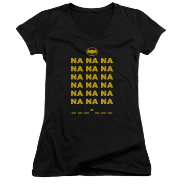 Batman - Classic TV Series Na Na Na - Juniors V-Neck T-Shirt Juniors V-Neck T-Shirt Batman   