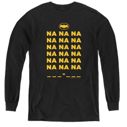 Batman Classic Tv Series Na Na Na - Youth Long Sleeve T-Shirt Youth Long Sleeve T-Shirt Batman   