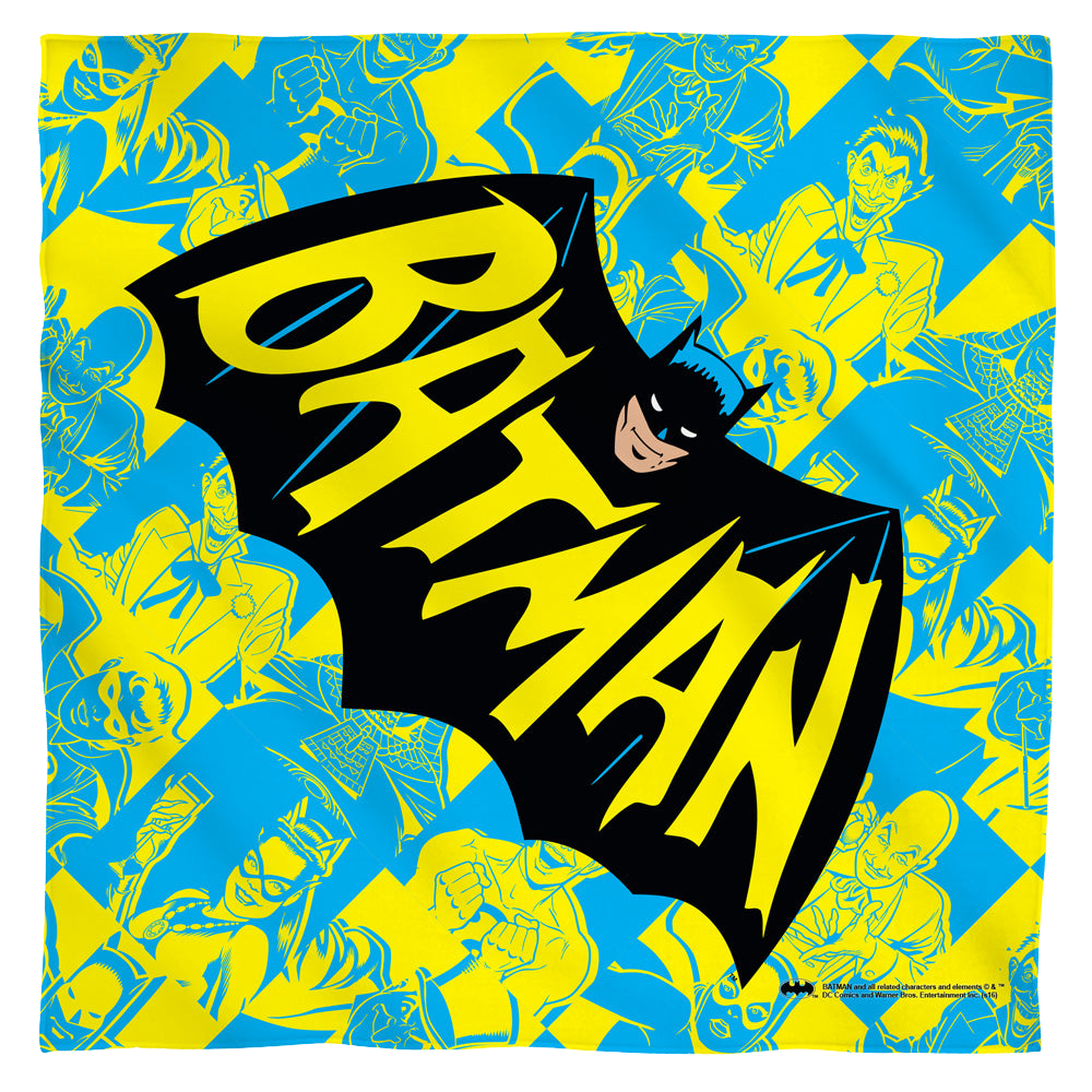 Batman Classic TV Series Classic Tv Show Logo - Bandana Bandanas Batman   