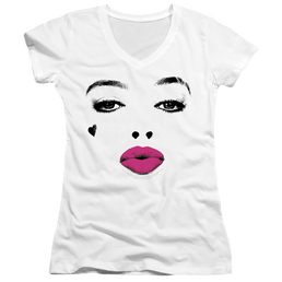 Birds of Prey Kiss - Juniors V-Neck T-Shirt Juniors V-Neck T-Shirt Birds of Prey   