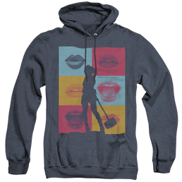 Birds of Prey Lips - Heather Pullover Hoodie Heather Pullover Hoodie Birds of Prey   