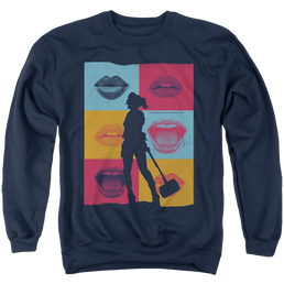 Birds of Prey Lips - Men's Crewneck Sweatshirt Men's Crewneck Sweatshirt Birds of Prey   
