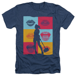 Birds of Prey Lips - Men's Heather T-Shirt Men's Heather T-Shirt Birds of Prey   