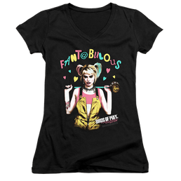 Birds of Prey Fantabulous - Juniors V-Neck T-Shirt Juniors V-Neck T-Shirt Birds of Prey   