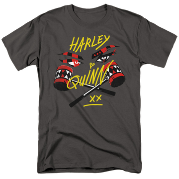 Charcoal men's regular fit t-shirt with Birds of Prey In My Eyes graphic