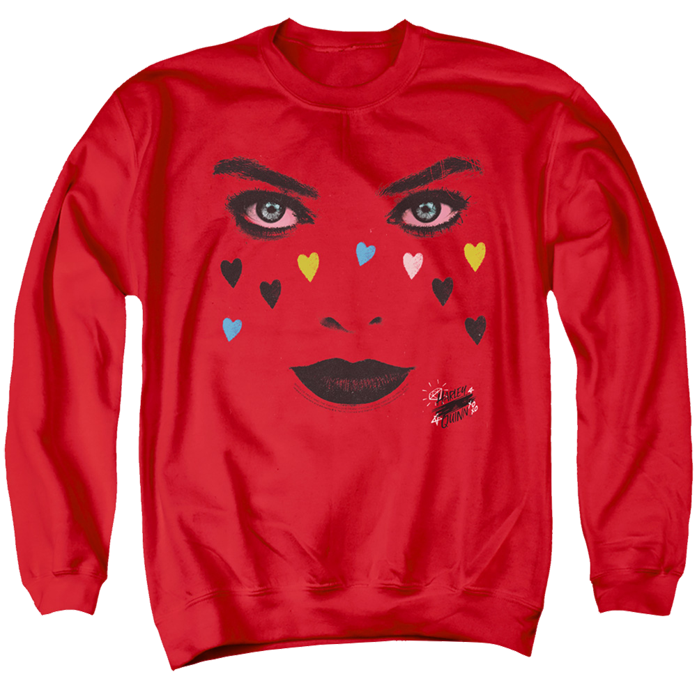 Birds of Prey Red Harley - Men's Crewneck Sweatshirt Men's Crewneck Sweatshirt Birds of Prey   