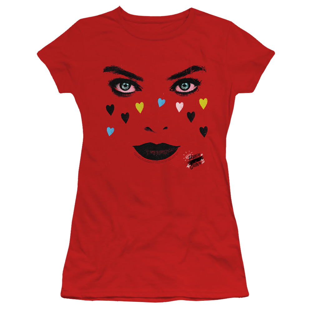 Birds of Prey Red Harley - Juniors T-Shirt Juniors T-Shirt Birds of Prey   