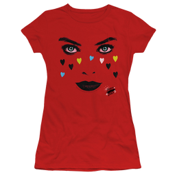 Birds of Prey Red Harley - Juniors T-Shirt Juniors T-Shirt Birds of Prey   