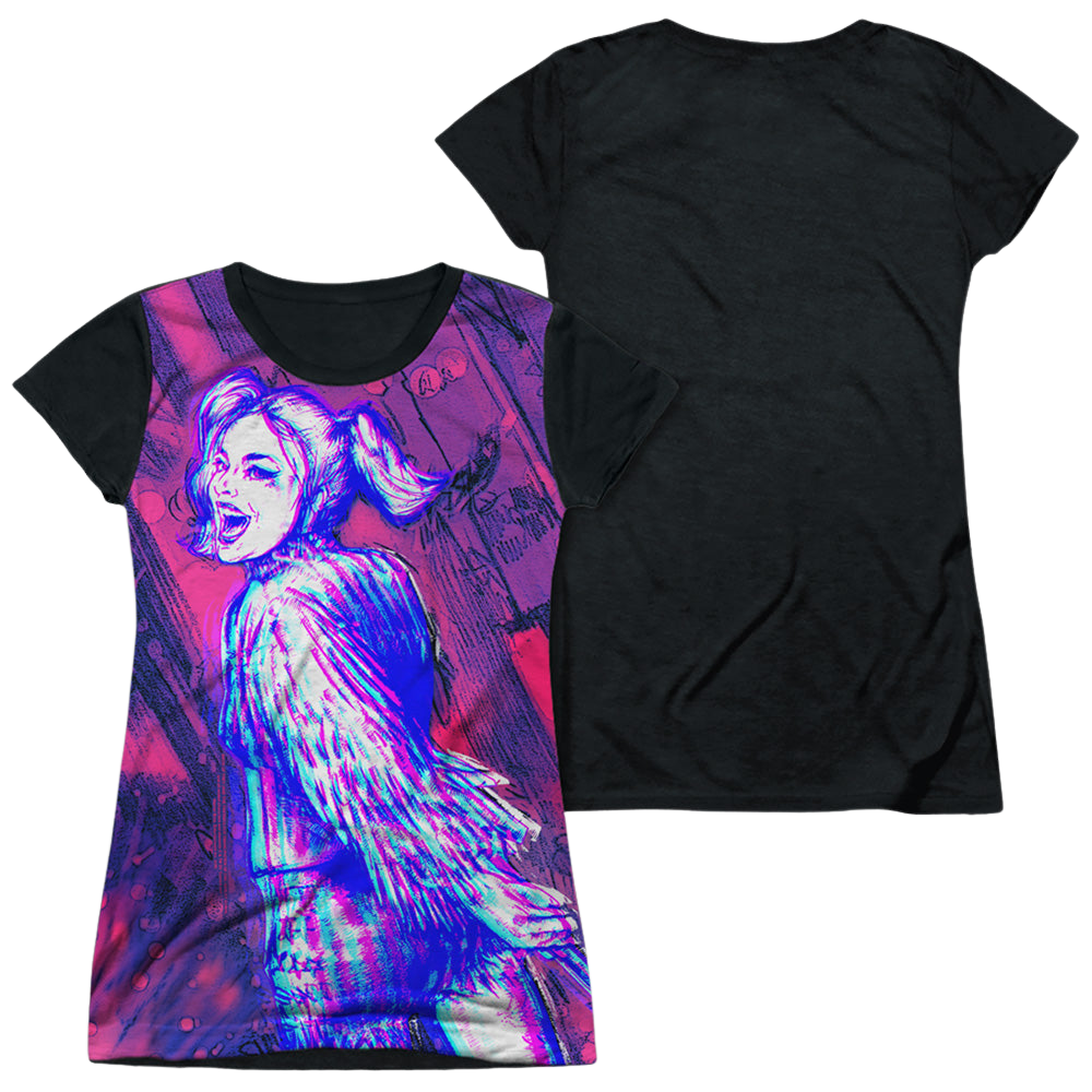Birds of Prey Harleys Night Out - Juniors Black Back T-Shirt Juniors Black Back T-Shirt Birds of Prey   