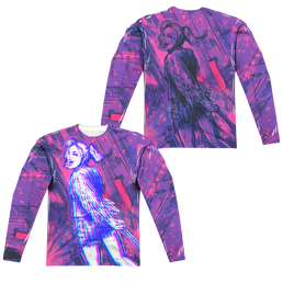 Birds of Prey Harleys Night Out (Front/Back Print) - Men's All-Over Print Long Sleeve Men's All-Over Print Long Sleeve Birds of Prey   