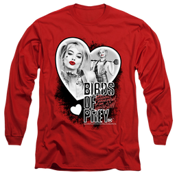 Birds of Prey Heart Harley - Men's Long Sleeve T-Shirt Men's Long Sleeve T-Shirt Birds of Prey   