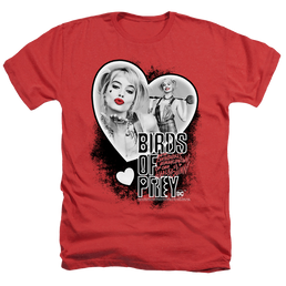 Birds of Prey Heart Harley - Men's Heather T-Shirt Men's Heather T-Shirt Birds of Prey   