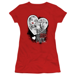 Birds of Prey Heart Harley - Juniors T-Shirt Juniors T-Shirt Birds of Prey   