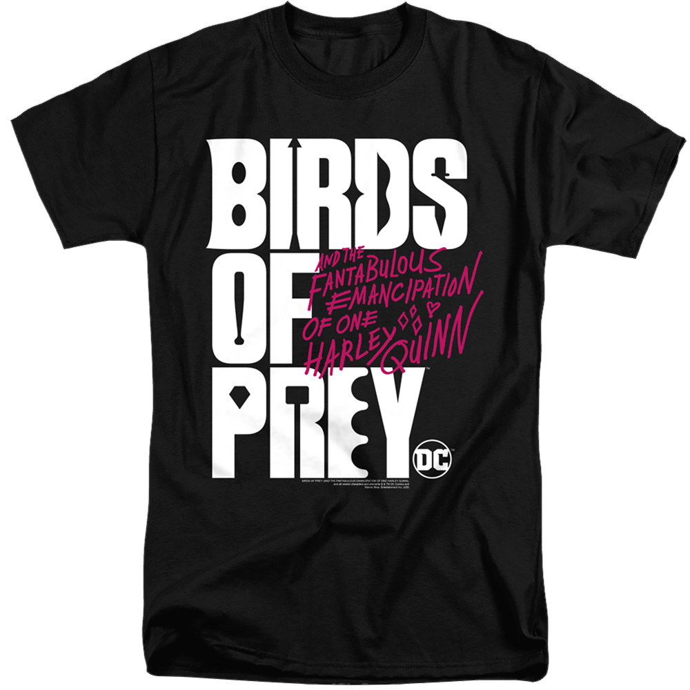 Birds of Prey Birds Of Prey Logo - Men's Tall Fit T-Shirt Men's Tall Fit T-Shirt Birds of Prey   