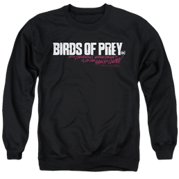 Birds of Prey Horizontal Logo - Men's Crewneck Sweatshirt Men's Crewneck Sweatshirt Birds of Prey   