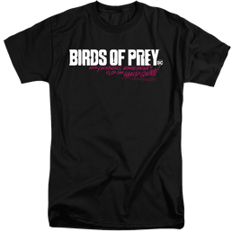 Birds of Prey Horizontal Logo - Men's Tall Fit T-Shirt Men's Tall Fit T-Shirt Birds of Prey   