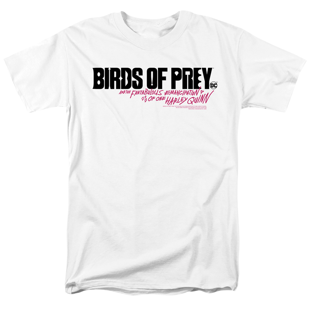 Birds of Prey Horizontal Logo - Men's Regular Fit T-Shirt Men's Regular Fit T-Shirt Birds of Prey   