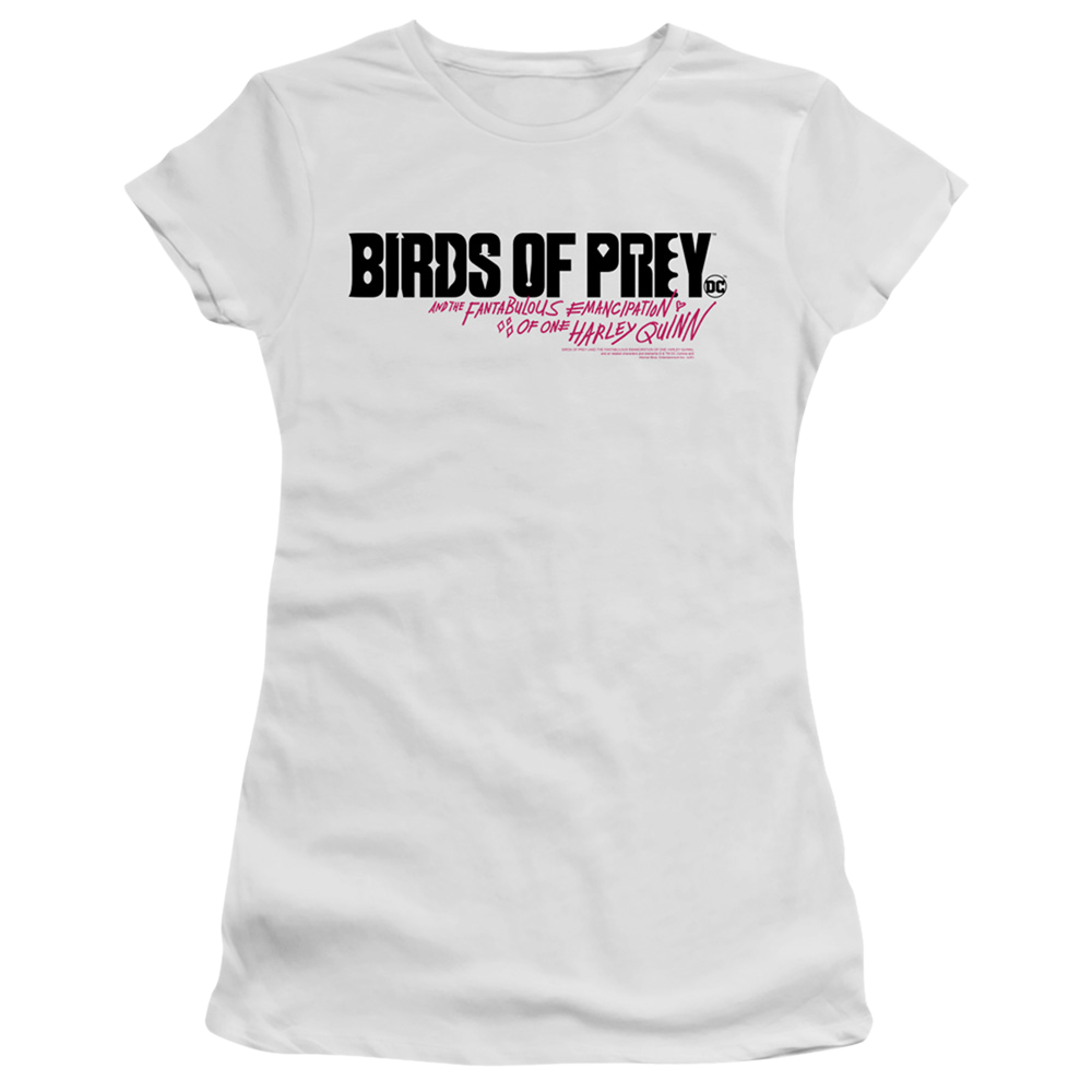 Birds of Prey Horizontal Logo - Juniors T-Shirt Juniors T-Shirt Birds of Prey   