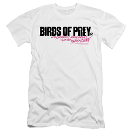 Birds of Prey Horizontal Logo - Men's Premium Slim Fit T-Shirt Men's Premium Slim Fit T-Shirt Birds of Prey   
